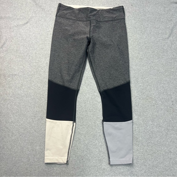 lululemon athletica Pants - Lululemon Leggings Womens 10 Pedal To The Medal Athletic Zip Pocket Color Block
